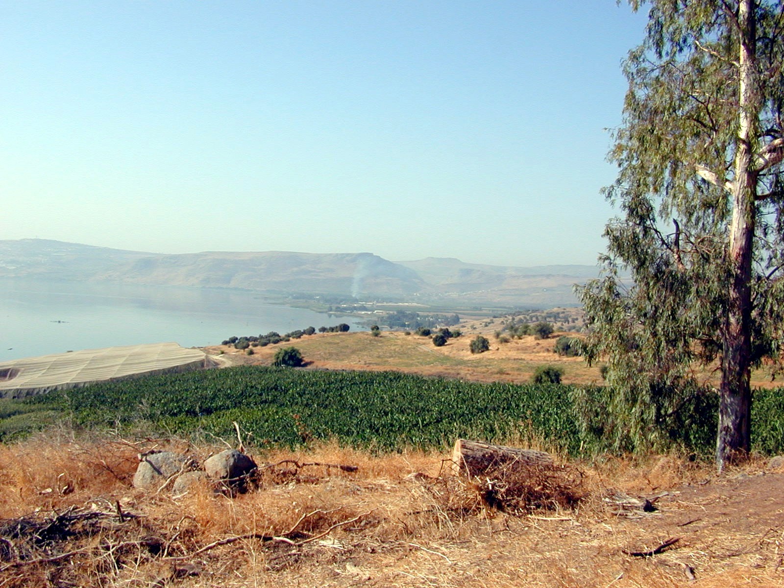 View of Galilee from the Mount of Beatitudes